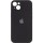 Чехол Silicone Case Full Camera Protective (AA) для Apple iPhone 15 (6.1") Черный / Black