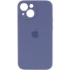 Чохол Silicone Case Full Camera Protective (AA) Apple iPhone 15 (6.1"), Сірий / Lavender Gray