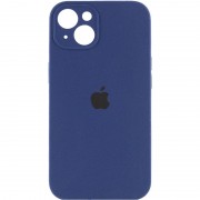 Чохол Silicone Case Full Camera Protective (AA) для Apple iPhone 15 (6.1") Синій / Deep navy