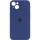 Чехол Silicone Case Full Camera Protective (AA) для Apple iPhone 15 (6.1") Синий / Deep navy