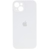 Чехол Silicone Case Full Camera Protective (AA) для Apple iPhone 15 Plus (6.7"), Белый / White