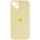 Чохол Silicone Case Full Camera Protective (AA) для Apple iPhone 15 Plus (6.7") Жовтий / Mellow Yellow