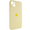Чехол Silicone Case Full Camera Protective (AA) для Apple iPhone 15 Plus (6.7"), Желтый / Mellow Yellow