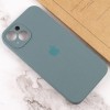 Чохол Silicone Case Full Camera Protective (AA) для Apple iPhone 15 Plus (6.7"), Зелений / Pine green