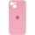 Чохол Silicone Case Full Camera Protective (AA) для Apple iPhone 15 Plus (6.7") Рожевий / Light pink