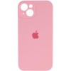 Чохол Silicone Case Full Camera Protective (AA) для Apple iPhone 15 Plus (6.7") Рожевий / Light pink