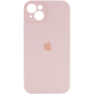 Чохол Silicone Case Full Camera Protective (AA) для Apple iPhone 15 Plus (6.7") Рожевий / Pink Sand
