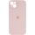 Чехол Silicone Case Full Camera Protective (AA) для Apple iPhone 15 Plus (6.7") Розовый / Pink Sand