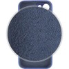 Чохол Silicone Case Full Camera Protective (AA) для Apple iPhone 15 Plus (6.7") Синій / Deep navy