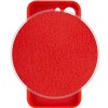 Чехол Silicone Case Full Camera Protective (AA) для Apple iPhone 15 Pro (6.1"), Красный / Red