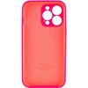 Чехол Silicone Case Full Camera Protective (AA) для Apple iPhone 15 Pro (6.1"), Розовый / Barbie pink