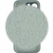 Чохол Silicone Case Full Camera Protective (AA) для Apple iPhone 15 Pro Max (6.7"), Зелений / Pine green