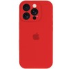 Чохол для iPhone 15 Pro Max Silicone Case Full Protective (Red)