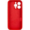 Чохол для iPhone 15 Pro Max Silicone Case Full Protective (Red)