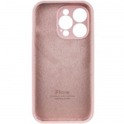 Чохол Silicone Case Full Camera Protective (AA) Apple iPhone 15 Pro Max (6.7"), Рожевий / Chalk Pink