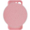 Чехол Silicone Case Full Camera Protective (AA) для Apple iPhone 15 Pro Max (6.7"), Розовый / Light pink