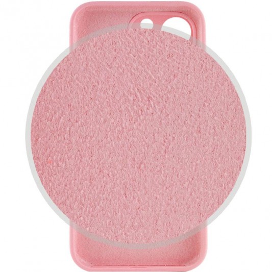 Чехол Silicone Case Full Camera Protective (AA) для Apple iPhone 15 Pro Max (6.7") Розовый / Light pink - изображение 2