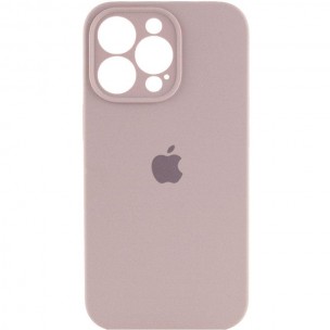 Чохол Silicone Case Full Camera Protective (AA) для Apple iPhone 15 Pro Max (6.7") Сірий / Lavender