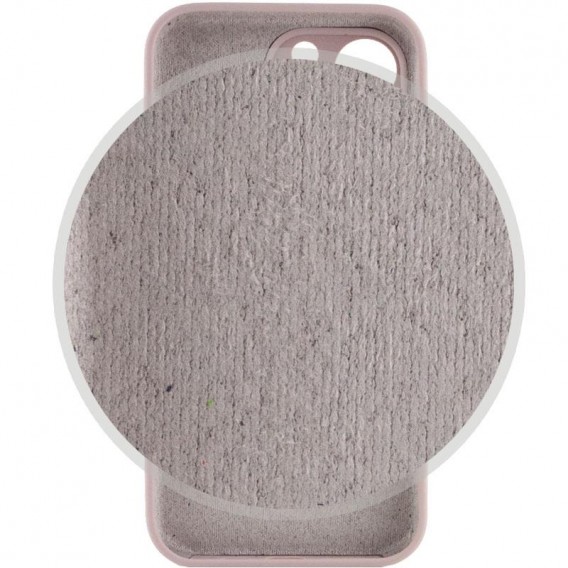 Чехол Silicone Case Full Camera Protective (AA) для Apple iPhone 15 Pro Max (6.7"), Серый / Lavender