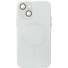Чехол TPU+Glass Sapphire Midnight with MagSafe для Apple iPhone 15 Plus (6.7"), Белый / White