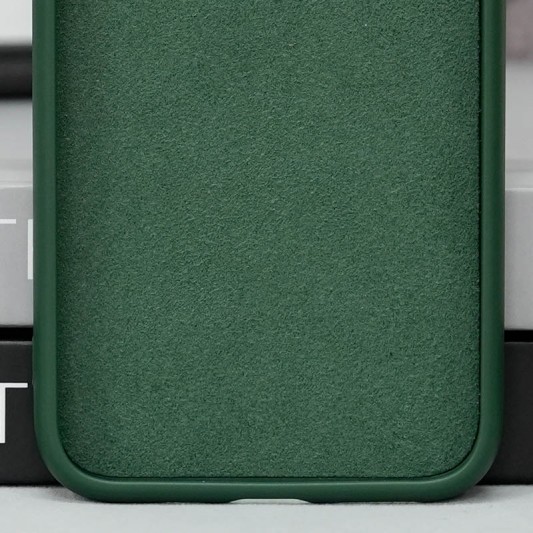 Чехол TPU+Glass Sapphire Midnight with MagSafe для Apple iPhone 15 Plus (6.7") Зеленый / Forest green - изображение 1