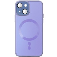 Чехол TPU+Glass Sapphire Midnight with MagSafe для Apple iPhone 15 Plus (6.7
