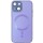 Чохол TPU+Glass Sapphire Midnight with MagSafe для Apple iPhone 15 Plus (6.7") Бузковий / Dasheen