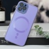 Чехол TPU+Glass Sapphire Midnight with MagSafe для Apple iPhone 15 Pro (6.1"), Сиреневый / Dasheen