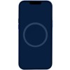 Чехол Silicone case (AAA) full with Magsafe and Animation для Apple iPhone 15 Plus (6.7"), Синий / Storm Blue