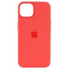 Чехол Silicone case (AAA) full with Magsafe and Animation для Apple iPhone 15 Plus (6.7"), Красный / Guava