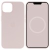 Чехол Silicone case (AAA) full with Magsafe and Animation для Apple iPhone 15 Plus (6.7"), Розовый / Light pink