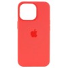 Чехол Silicone case (AAA) full with Magsafe and Animation для Apple iPhone 15 Pro (6.1"), Красный / Guava