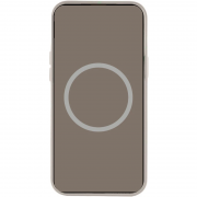 Чохол Silicone case (AAA) full with Magsafe and Animation для Apple iPhone 15 Pro Max (6.7"), Коричневий / Clay