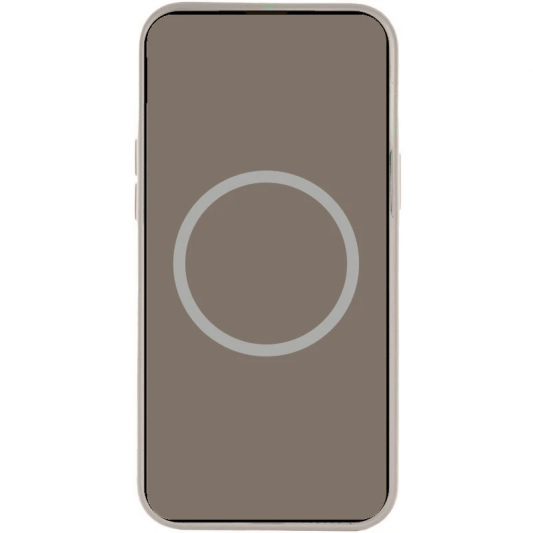 Чохол Silicone case (AAA) full with Magsafe and Animation для Apple iPhone 15 Pro Max (6.7"), Коричневий / Clay - зображення 2 