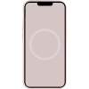 Чохол Silicone case (AAA) full with Magsafe and Animation для Apple iPhone 15 Pro Max (6.7"), Рожевий / Light pink