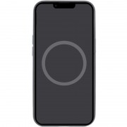 Чохол Silicone case (AAA) full with Magsafe and Animation для Apple iPhone 15 Pro Max (6.7"), Чорний / Black