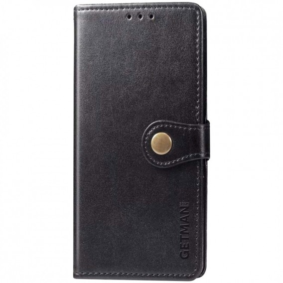 Шкіряний чохол книжка GETMAN Gallant (PU) для Samsung Galaxy A51, Чорний