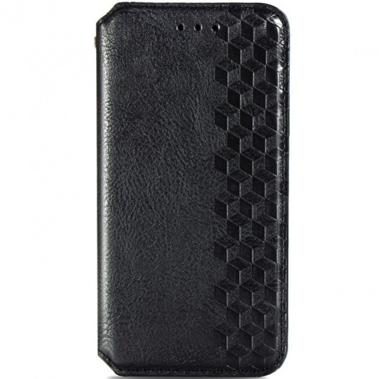 Кожаный чехол-книжка GETMAN Cubic (PU) для Samsung Galaxy S20 FE Черный