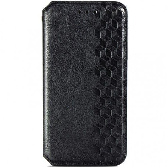 Кожаный чехол-книжка GETMAN Cubic (PU) для Samsung Galaxy S20 FE Черный