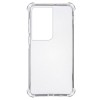 TPU чехол GETMAN Ease logo усиленные углы для Samsung Galaxy S21 Ultra, Бесцветный (прозрачный)