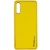 Кожаный чехол Xshield для Samsung Galaxy A50 (A505F) / A50s / A30s, Желтый / Yellow
