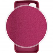 Чехол Silicone Cover Lakshmi Full Camera (A) для Xiaomi Redmi Note 11 Pro 4G/5G / 12 Pro 4G, Бордовый / Marsala