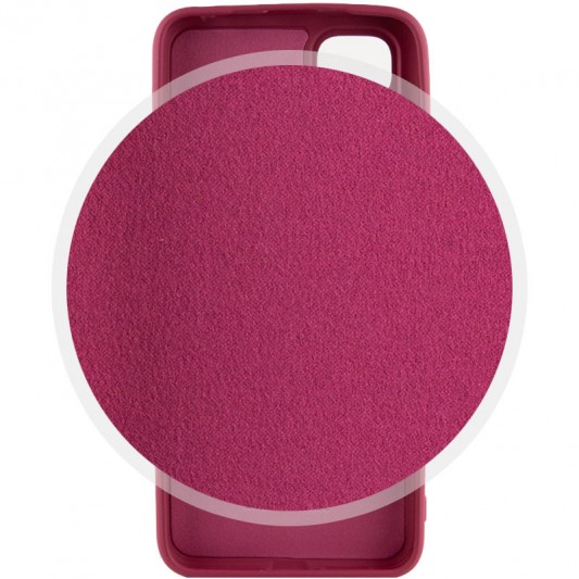 Чехол Silicone Cover Lakshmi Full Camera (A) для Xiaomi Redmi Note 11 Pro 4G/5G / 12 Pro 4G Бордовый / Marsala - изображение 2