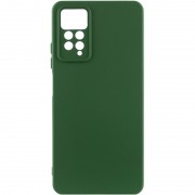 Чехол Silicone Cover Lakshmi Full Camera (A) для Xiaomi Redmi Note 11 Pro 4G/5G / 12 Pro 4G, Зеленый / Dark green