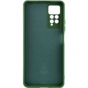 Чехол Silicone Cover Lakshmi Full Camera (A) для Xiaomi Redmi Note 11 Pro 4G/5G / 12 Pro 4G, Зеленый / Dark green