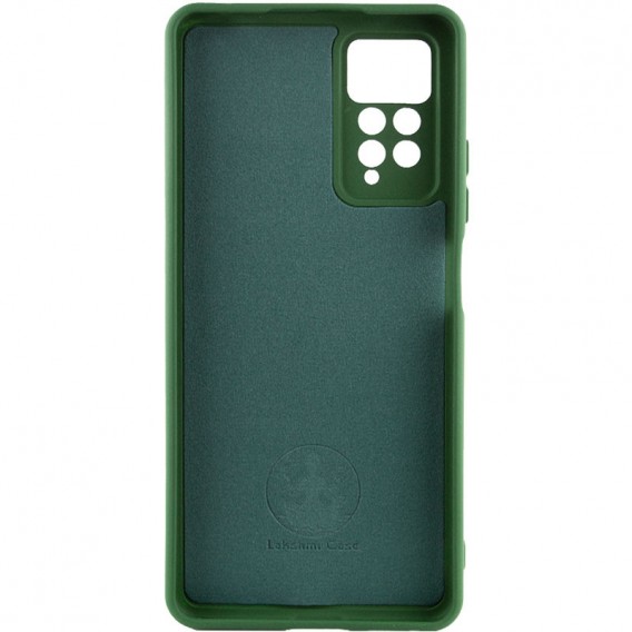 Чехол Silicone Cover Lakshmi Full Camera (A) для Xiaomi Redmi Note 11 Pro 4G/5G / 12 Pro 4G, Зеленый / Dark green