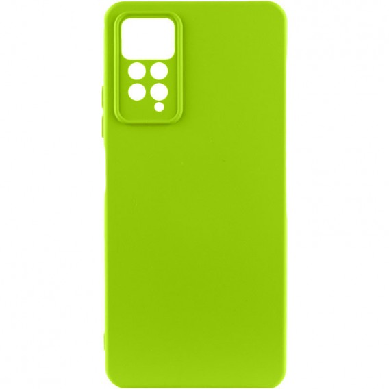 Чехол Silicone Cover Lakshmi Full Camera (A) для Xiaomi Redmi Note 11 Pro 4G/5G / 12 Pro 4G, Салатовый / Neon Green