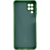 Чехол Silicone Cover Lakshmi Full Camera (A) для Samsung Galaxy M33 5G, Зеленый / Dark green