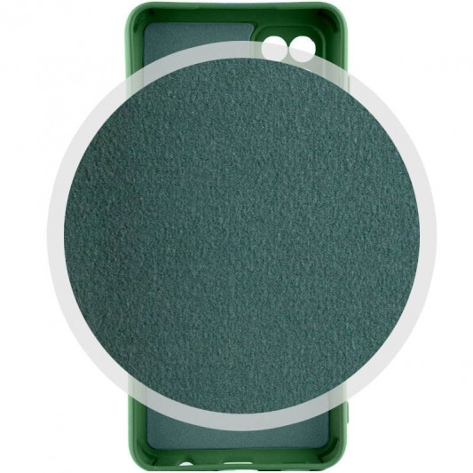 Чехол Silicone Cover Lakshmi Full Camera (A) для Samsung Galaxy M33 5G Зеленый / Dark green - изображение 2
