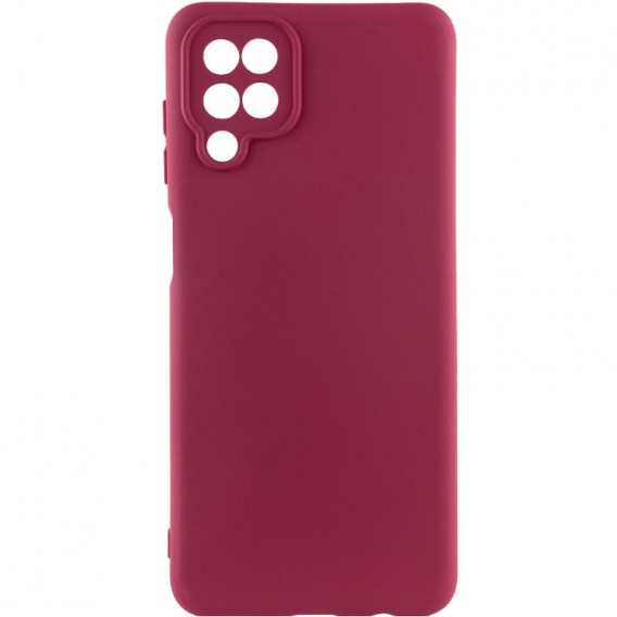 Чохол Silicone Cover Lakshmi Full Camera (A) для Samsung Galaxy M33 5G, Бордовий / Marsala